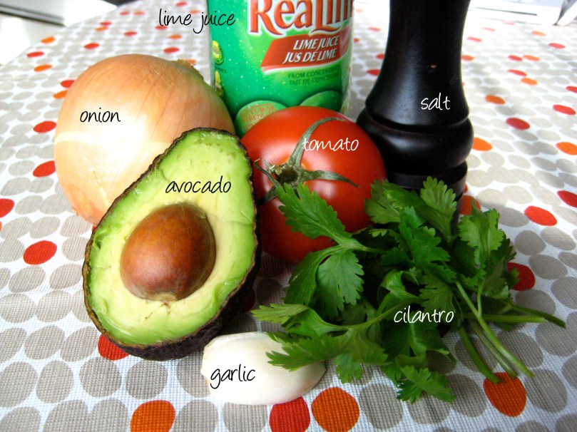 guacamole ingredients