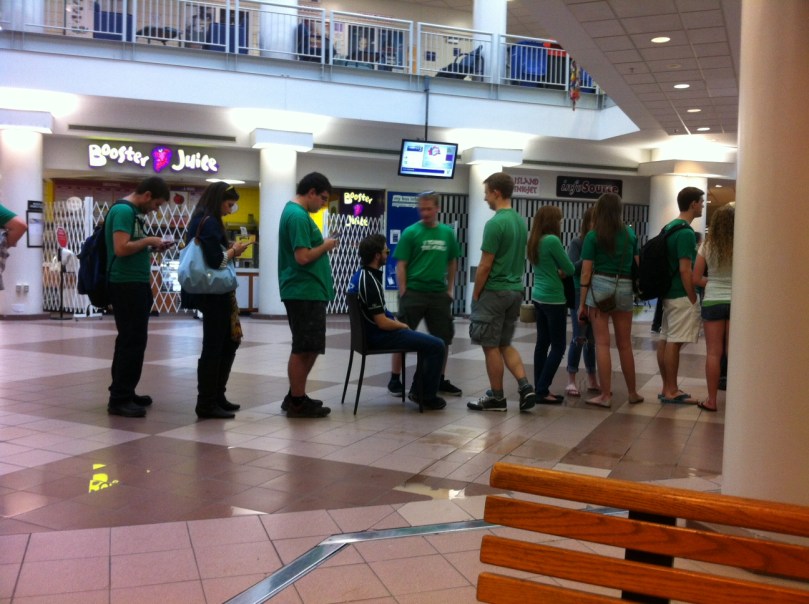 10:45 am on St. Patrick's Day