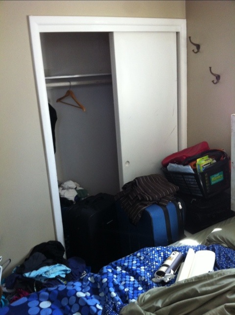 Sad, lonely hangers and hooks Sad, lonely hangers and hooks